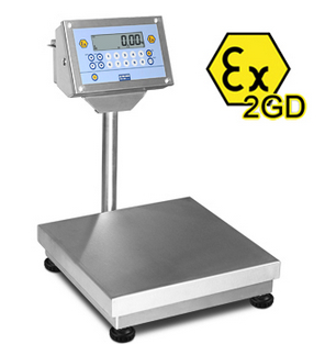 váha EPXI2GD150B, 150kg/20g, 600x600mm, ATEX2GD