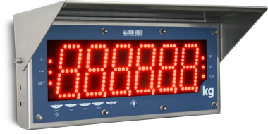 Vážní indikátor DINI ARGEO DGT100BC, 100mm čísla, RS232, RS485, IP65