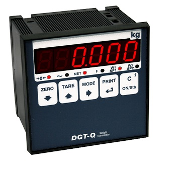 Vážní indikátor DINI ARGEO DGTQ, RS232, RS485
