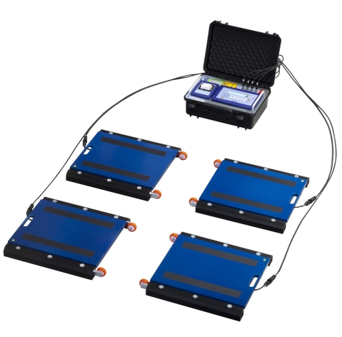 Váha na vozidla DINI ARGEO WWSCM, do 24t, EU ověření