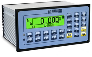 Vážní indikátor DINI ARGEO CPWE, 3 x RS232, IP65, do panelu